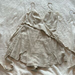 Native daughters linen romper size small
